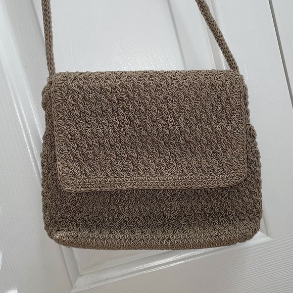 Liz Claiborne Handbags - Tan Liz Claiborne Shoulder Bag